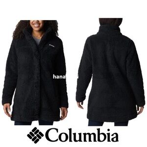 Columbia Women's Black Teddy Jacket